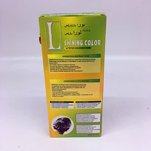 Best Professional Hair Dye Home Permanent Easy Color Gold Hair Color Cream with Developer