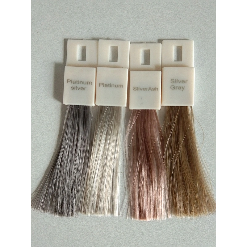 Customize hair dye color chart / hair color swatch book/hair palette
