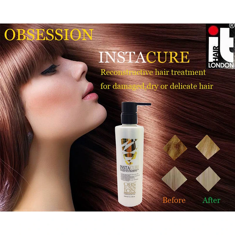 INSTACURE Brazilian keratin protein deep nutrition treatment make hair more smoothing for damaged dry or weaken hair