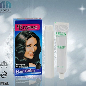 High quality cheap professional hair color brands wholesale hair dye with color developer