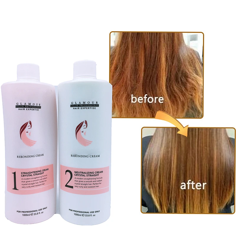 Wholesale Professional High Quality Hair Rebonding Cream Natural hair straightening cream