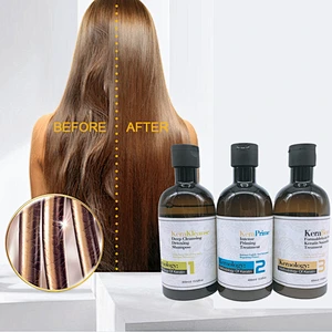 Hair Keratin Organic Treatment 0% Formalin Formula Keratin Repair Smooth Nutritive Hair