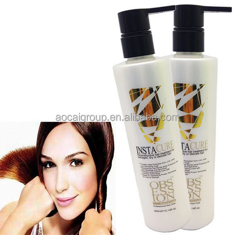 INSTACURE Brazilian keratin protein deep nutrition treatment make hair more smoothing for damaged dry or weaken hair