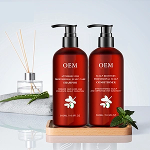 Professional OEM anti hair loss sulfate free shampoo Hair growth shampoo