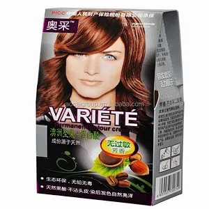 2018 nueva llegada salon amonia crema de tinte para el cabello tinte de pelo profesional Crema para los hombres