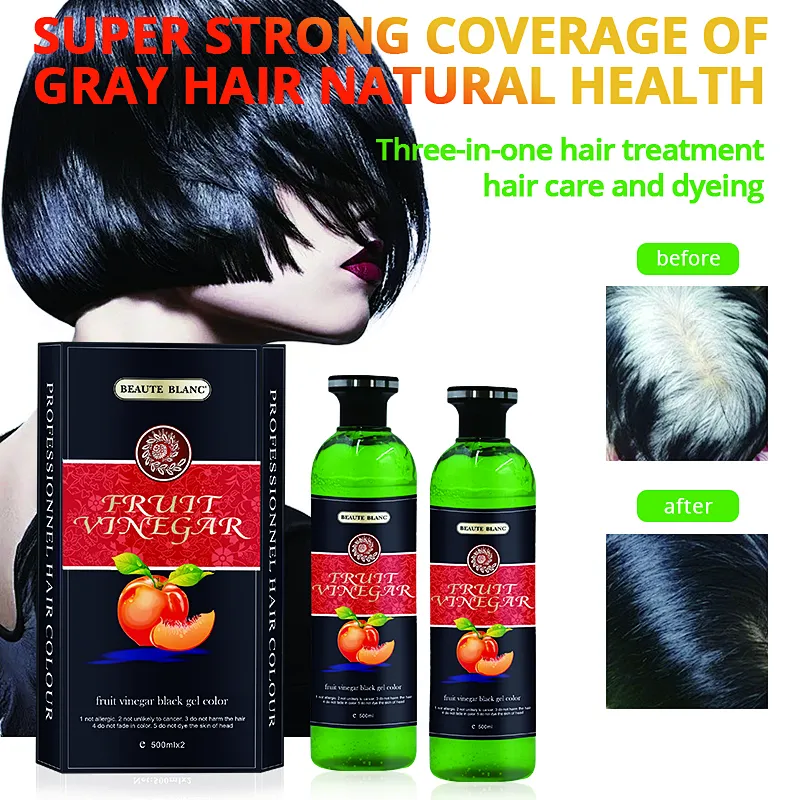 fruit vinegar black gel hair dye black china fruit vinegar hair color dye