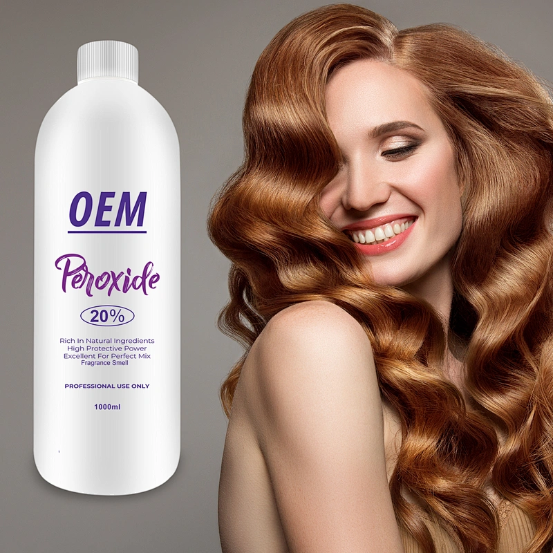 Wholesales Oxidizing Emulsion Cream hair peroxide cream Professional hair color developer 3% 6% 9%12% 18%