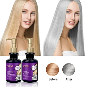 High quality Brassy Control Purple Toner Silver Shampoo OEM/ODM