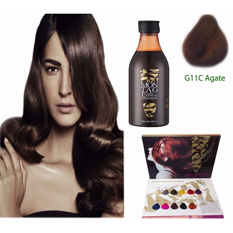 OEM Private Label Ammonia Free Hair Dye Semi Permanent Hair Color Cream