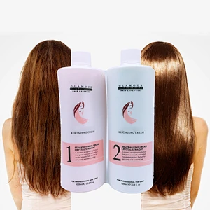 Wholesale Professional High Quality Hair Rebonding Cream Natural hair straightening cream