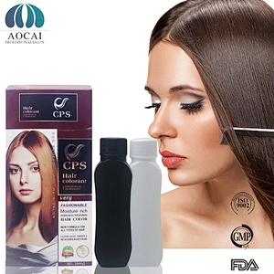 Henna natural  hair color cream hair dye with hair color developer