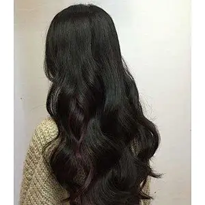 Frut vinegar no ammonia extracts natural hair black color dye gel