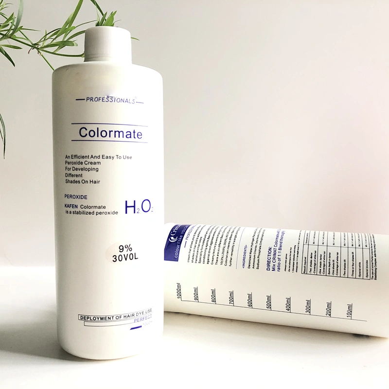 OEM ODM Private Label Hair Peroxide Perfect Fragrant Smell Hair Color Cream and Developer