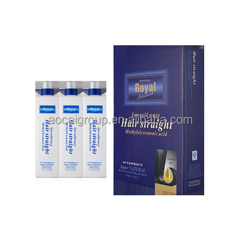 OEM 1000ml *3 hair rebonding products straightening cream