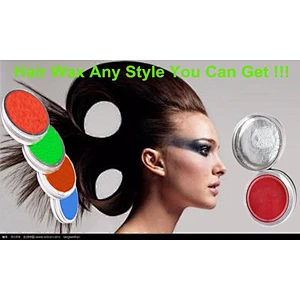 OEM Temporary Hair Color Wax Clay Dye Cream  Hair Paint Wax Hair pomade