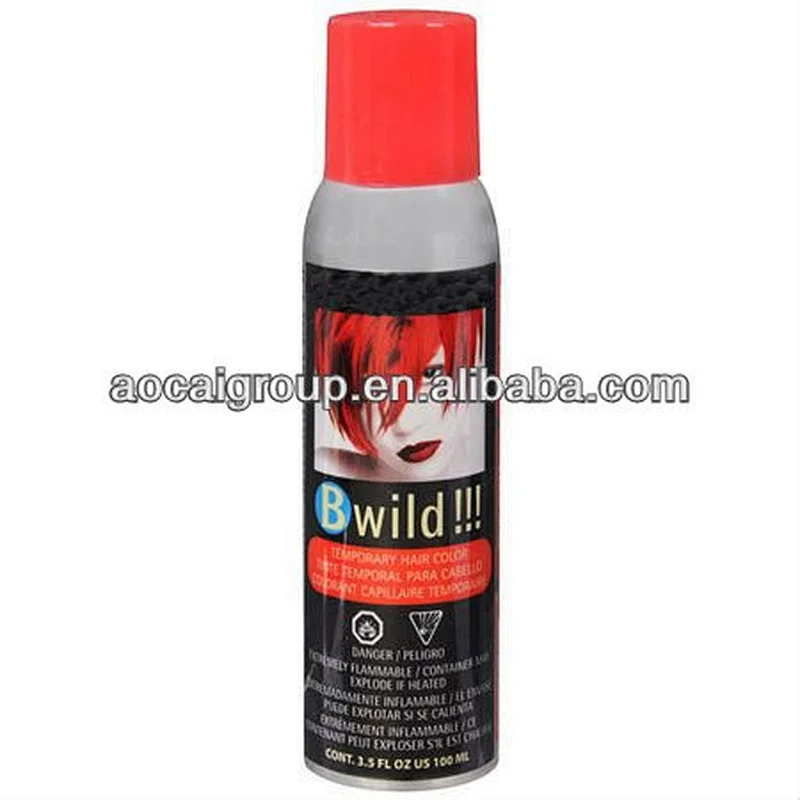 2014 new trend product temporary washable hair color spray