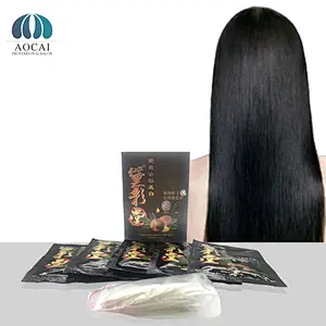 Black  hair color shampoo