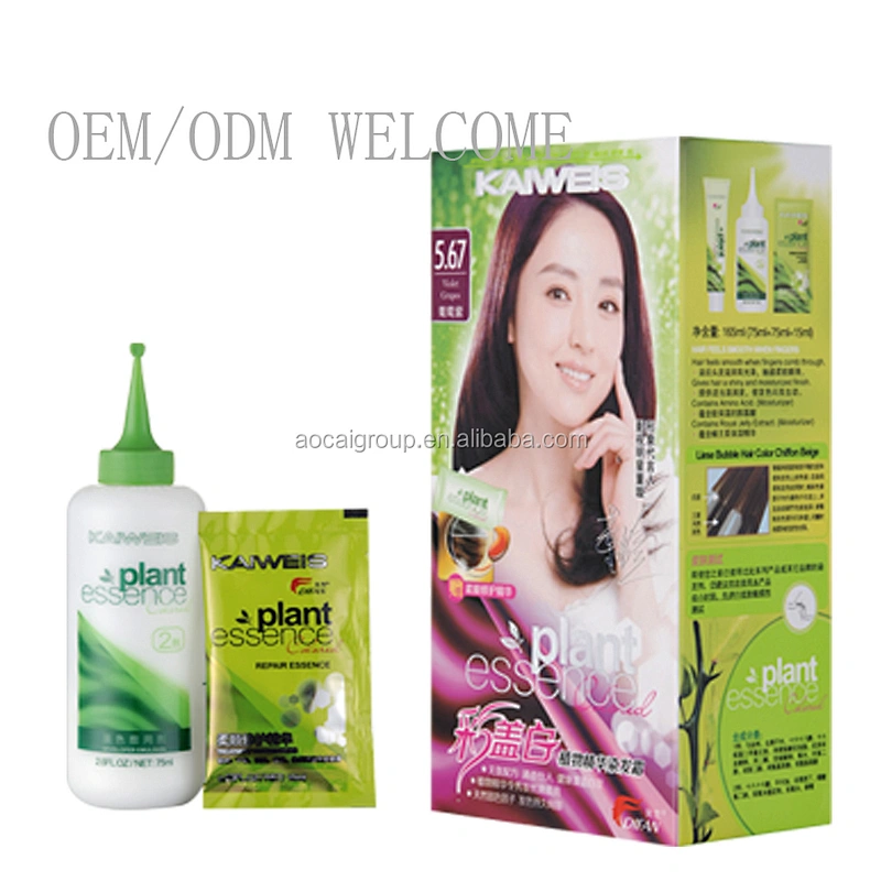 Professional color cream for brazilian hair sell best colored home use hair dye