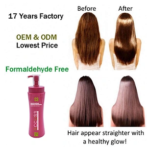 Formaldehyde free Keratin Protein Hair treatment brazilian hair straightening keratin