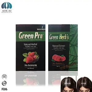 OEM High quality Fruit berry natural black hair gel oil care herbal hair dye