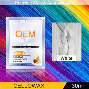 OEM semi permanent hair cellowax easy use  ammonia free bleach free hair color manicure  hair color wax