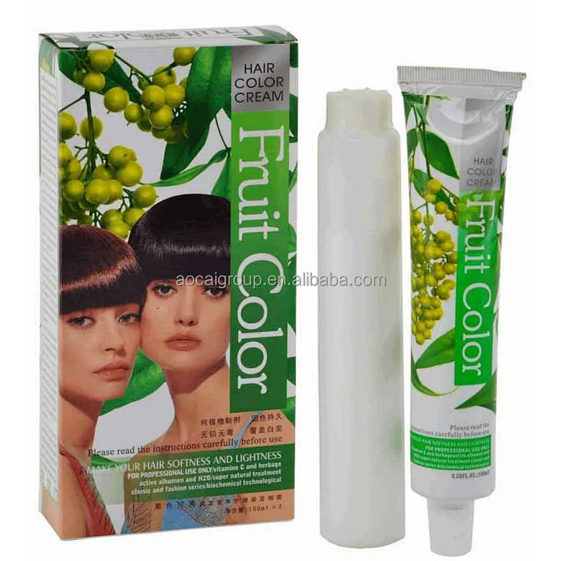 Natural henna hair colour cover gray dye quality cream factory