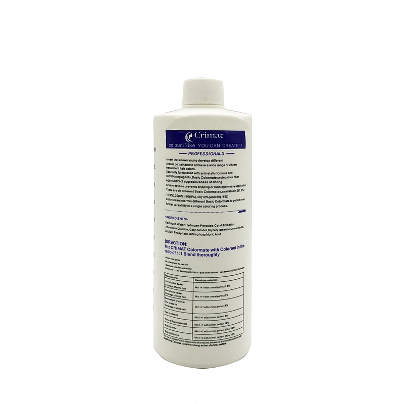 OEM ODM Private Label Hair Peroxide Perfect Fragrant Smell Hair Color Cream and Developer