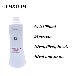 OEM permanent hair  bleach peroxide hair color peroxide cream
