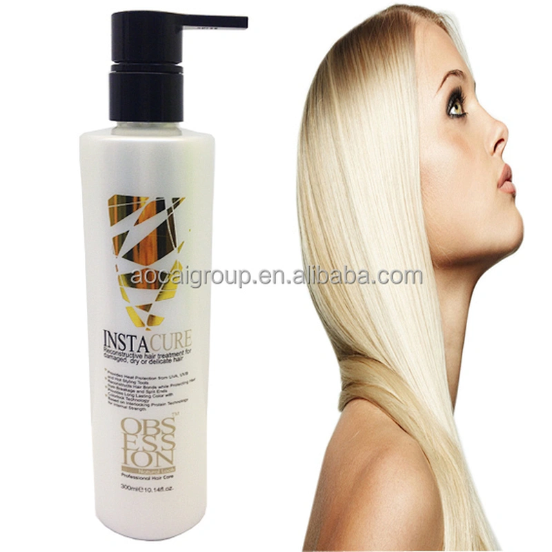 INSTACURE Brazilian keratin protein deep nutrition treatment make hair more smoothing for damaged dry or weaken hair