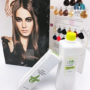Natural non allergic hair dye color cream hair dye for professional salon