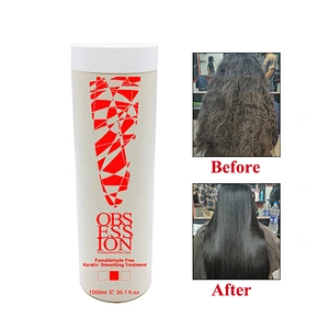 Formaldehyde free brazilian keratin hydrating and straightening keratin hair treatment