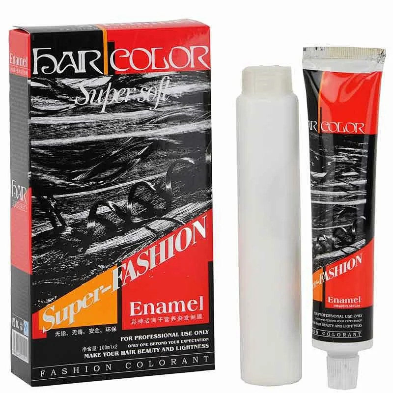 OEM Salon And Home Use  hair color cream permanent hair dye
