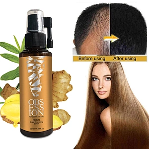 OEM Organic 100% fast hair growth oil  Anti Hair loss Treatment hair growth serum