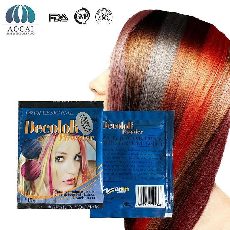 Sachet Hair color bleaching powder for hair OEM