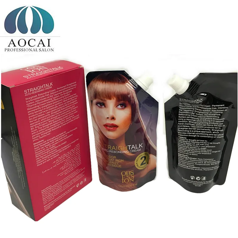 Wholesale rebonding cream permanent hair Straightening cream