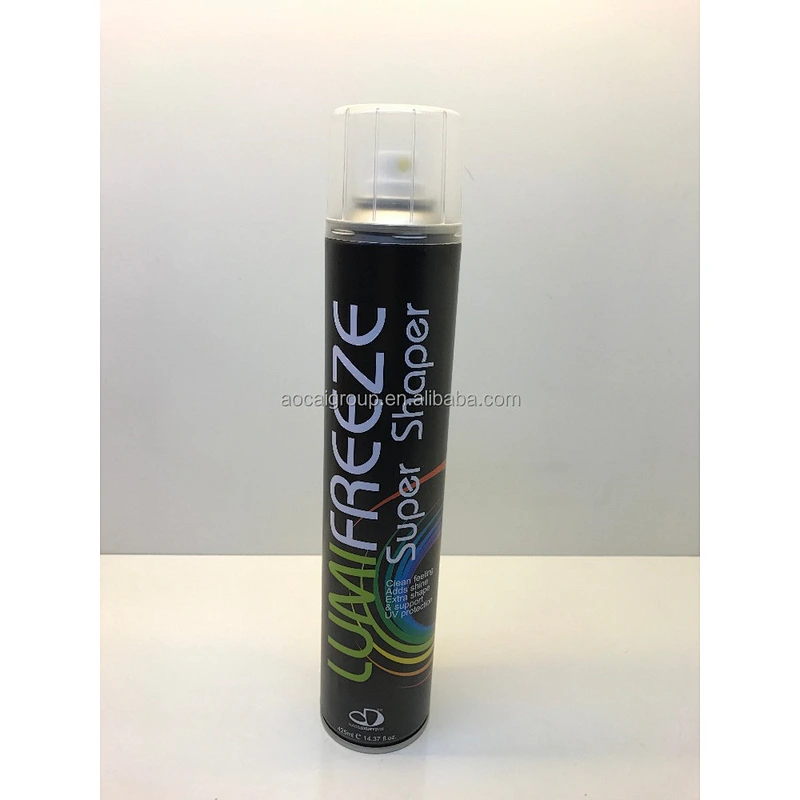 Super shaper hair styling spray