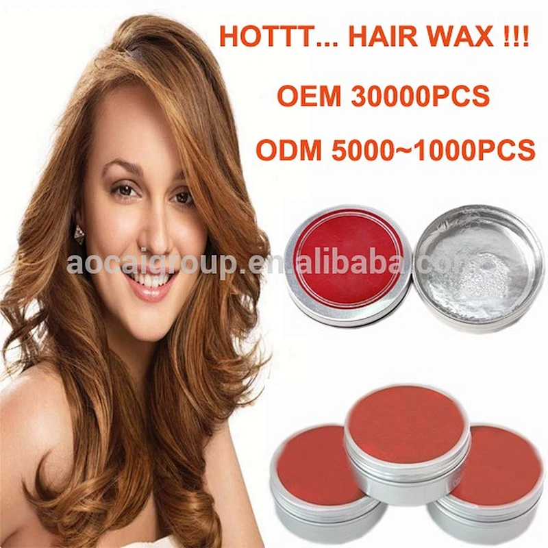 OEM Temporary Hair Color Wax Clay Dye Cream  Hair Paint Wax Hair pomade