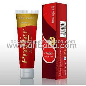 Aroma ammonia free permanent hair color dye OEM