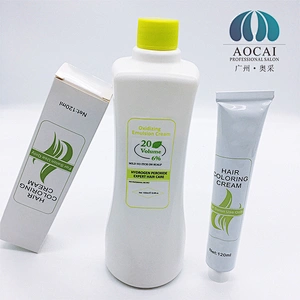 Natural non allergic hair dye color cream hair dye for professional salon