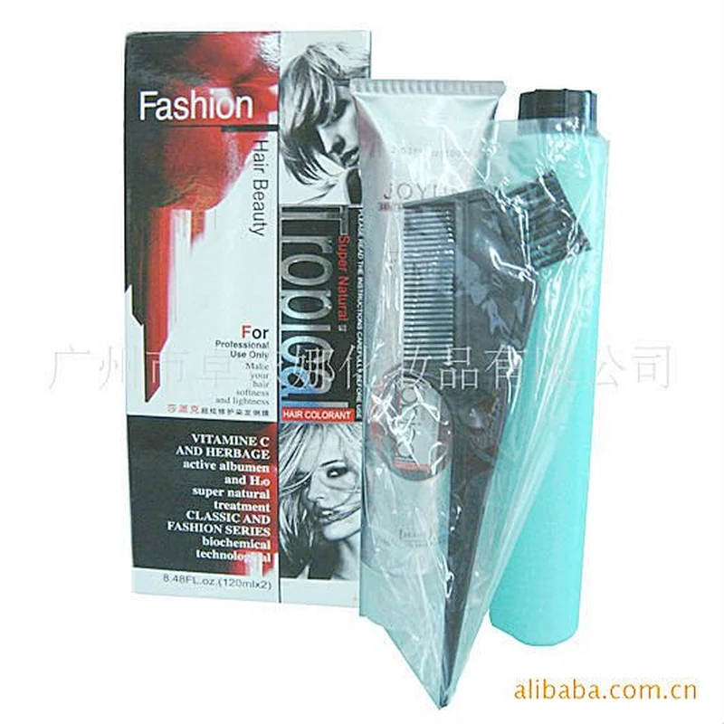 OEM home hair color China non allergic henna permanent hair dye