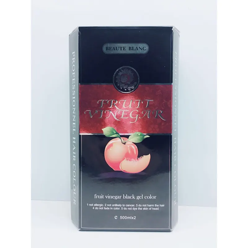 Factory Fruit vinegar black hair dye black china fruit vinegar hair color