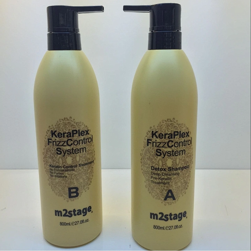 brazilian 800ml*2 and deep cleaning shampoo Keratin hair treatment