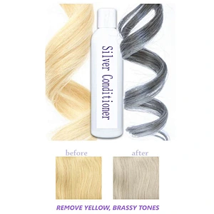 Purple shampoo blonde No yellow hair color dye shampooina
