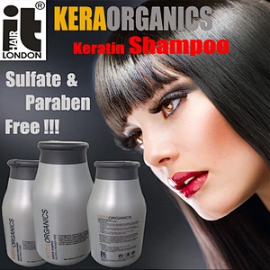 Professionnel keratin health shampoo sulfate & paraben free hair shampoo