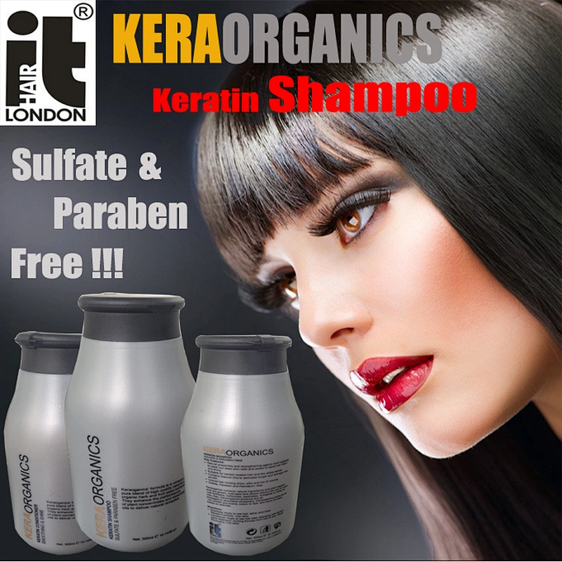 Professionnel keratin health shampoo sulfate & paraben free hair shampoo