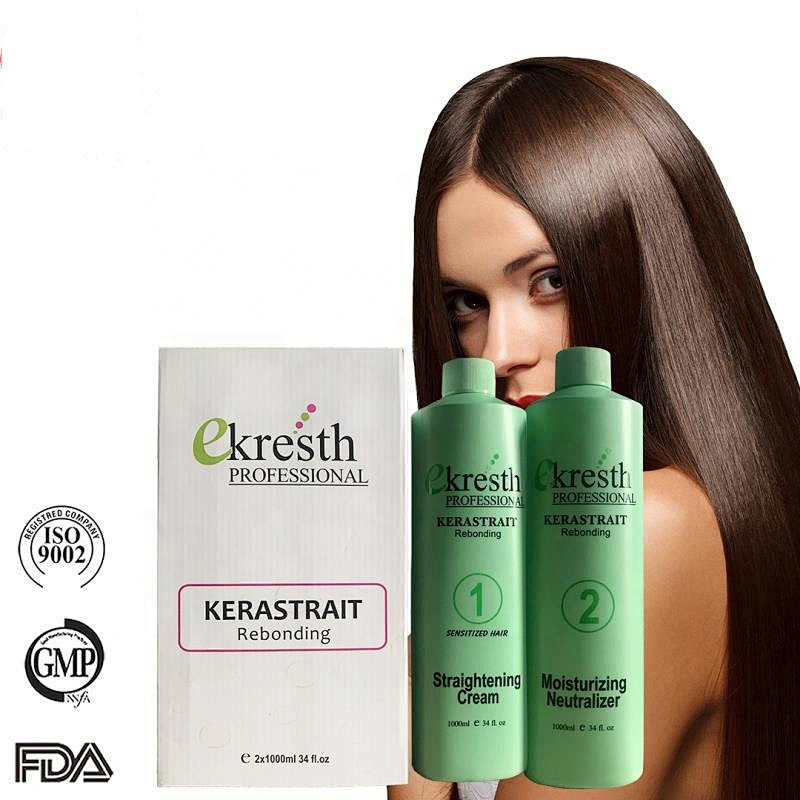 OEM Professional salon use styling rebonding keratin natural Straightening hair cream for hair