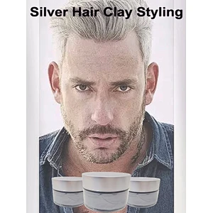 OEM Temporary Hair Color Wax Clay Dye Cream  Hair Paint Wax Hair pomade