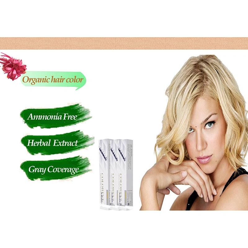 OEM 100ml Professional Hair Color Cream/ Hair Dye