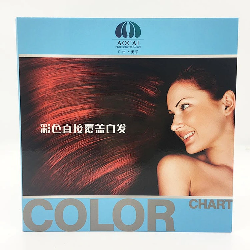 hair dye cream swatch color book cover gray hair color chart wholesale