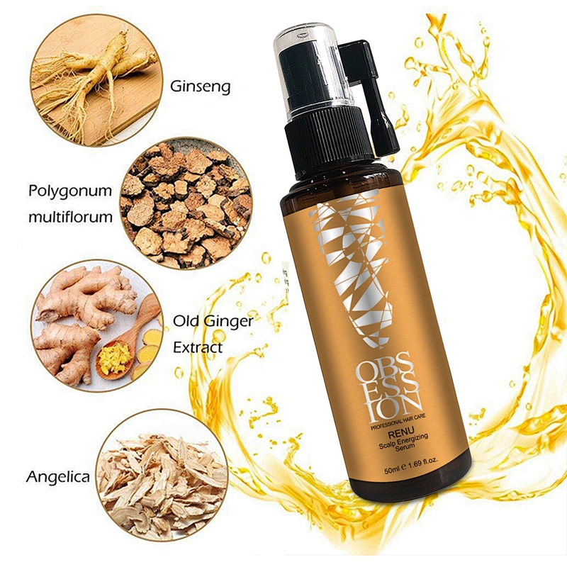OEM Organic 100% fast hair growth oil  Anti Hair loss Treatment hair growth serum